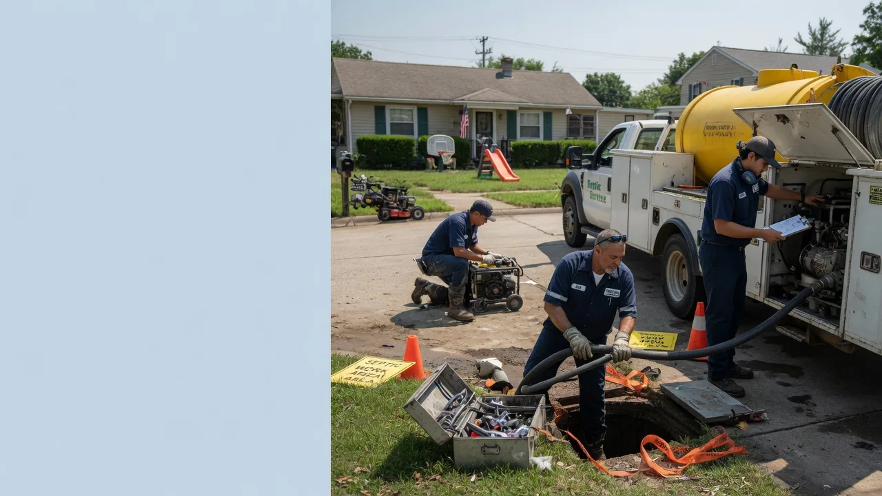 Septic Tank Pumping in Roodhouse, IL near me